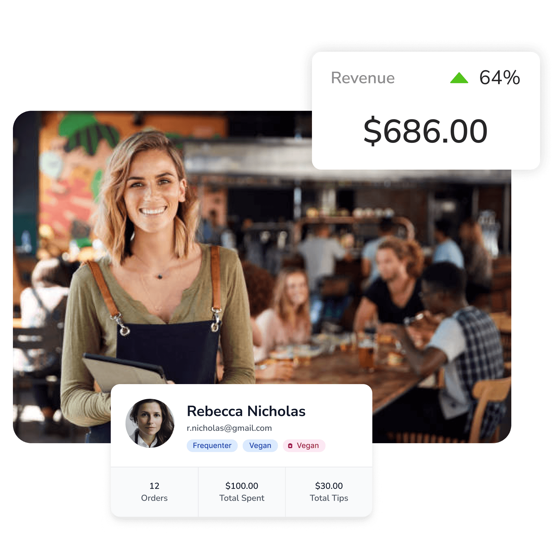 FineDine Fast Checkout data collection feature.